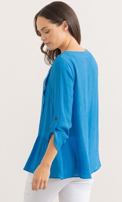 Button Detail Tunic Top