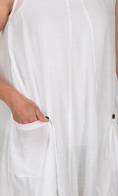 Sleeveless Pocket Tunic Top