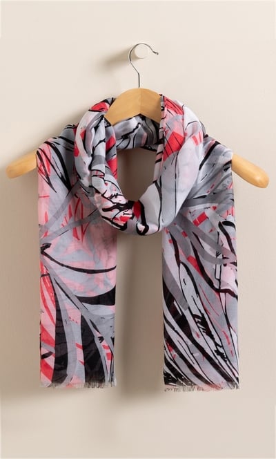 Leaf Printed Scarf