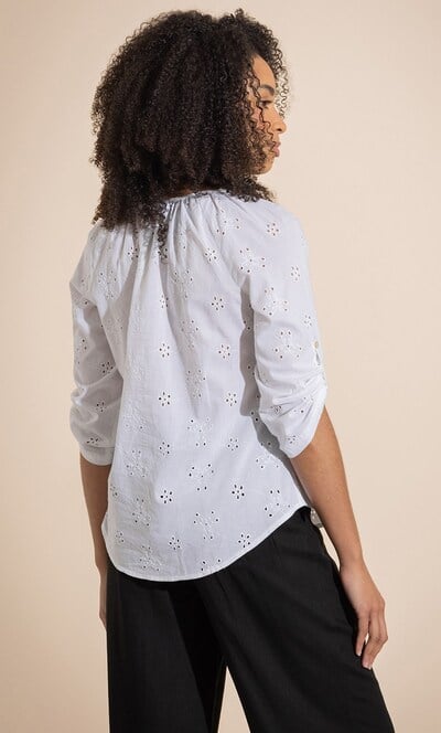 Cotton Schiffli Top