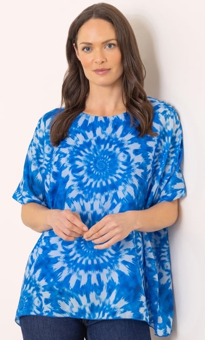 Tie Dye Kimono Top