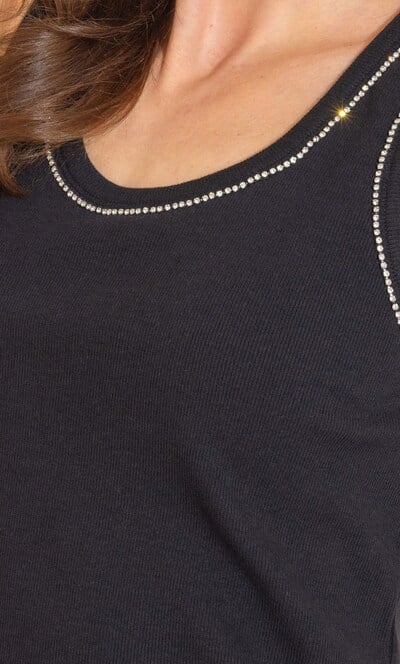 Embellished Tank Top