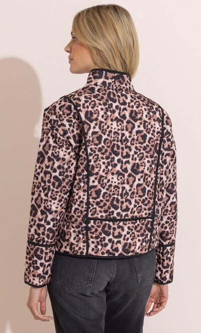 Printed Quilted Jacket
