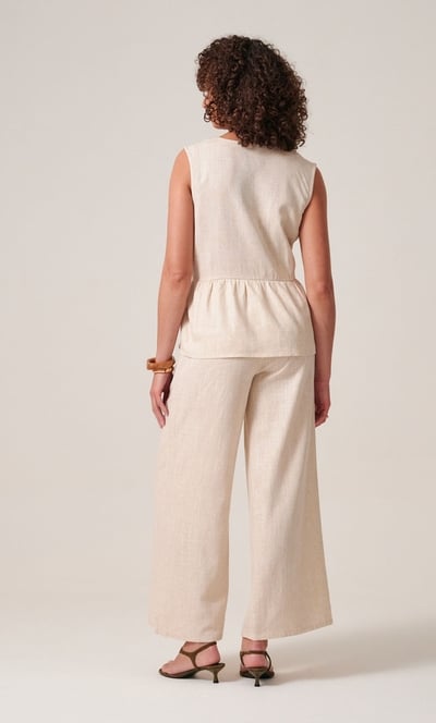 Shimmer Wide Leg Trousers