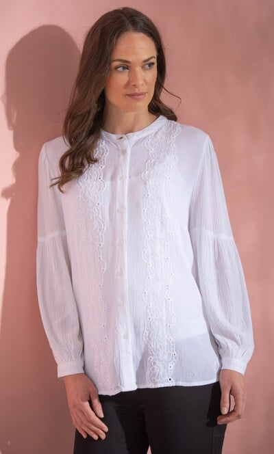 Embroidered Boho Shirt