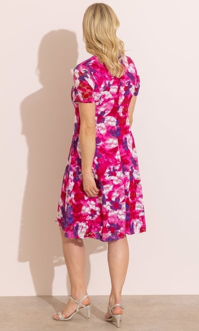 Anna Rose Floral Lace Midi Dress