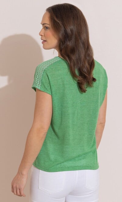 Light Knitted Short Sleeve T-Shirt