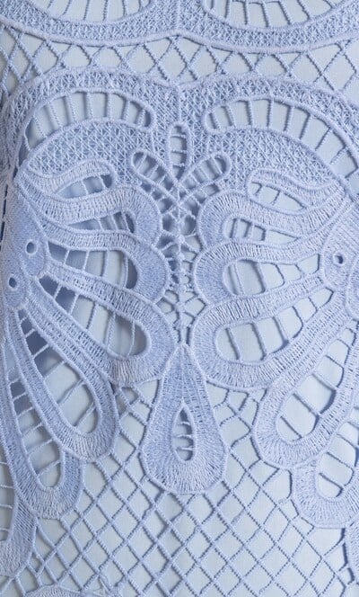 High Neck Lace Dress