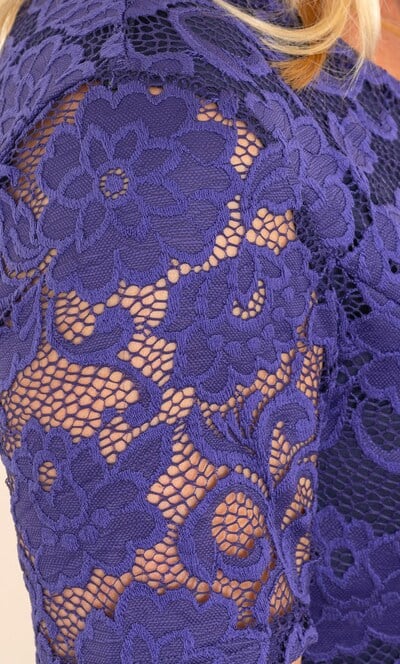 Anna Rose Stretch Lace Dress