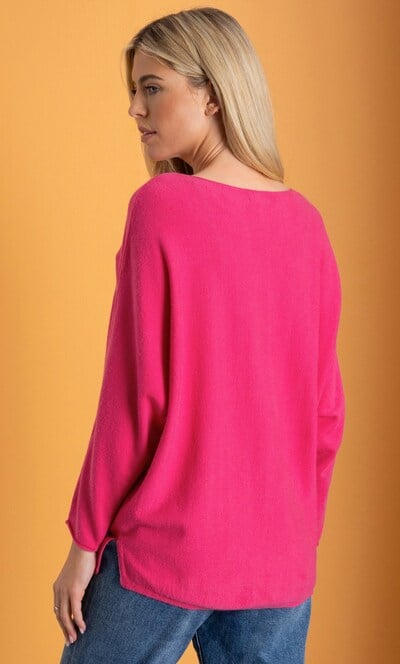 Batwing Knitted Jumper