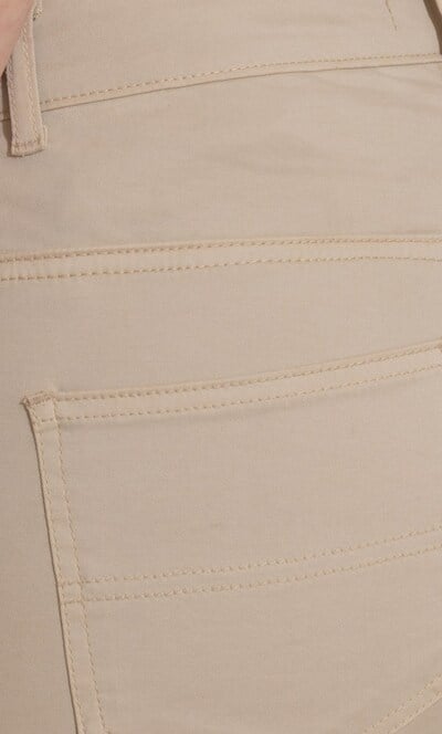 Cropped Slim Leg Jeans