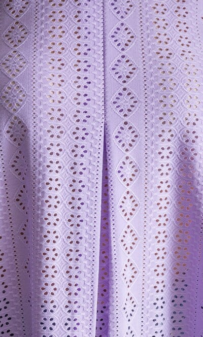 Eyelet Cut Sleeveless Top