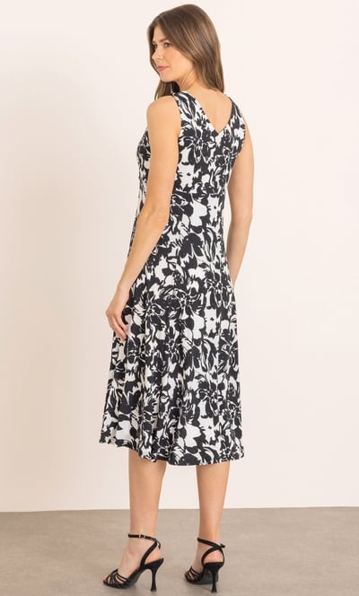 Floral Printed Sleeveless Dress