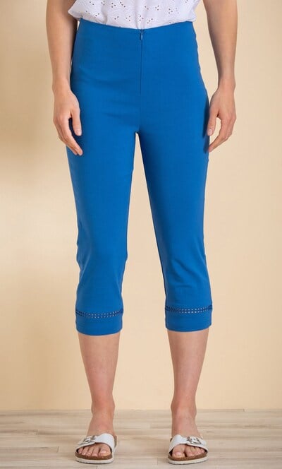 Lace Trim Pedal Pushers