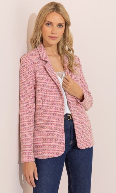 Boucle Fitted Blazer
