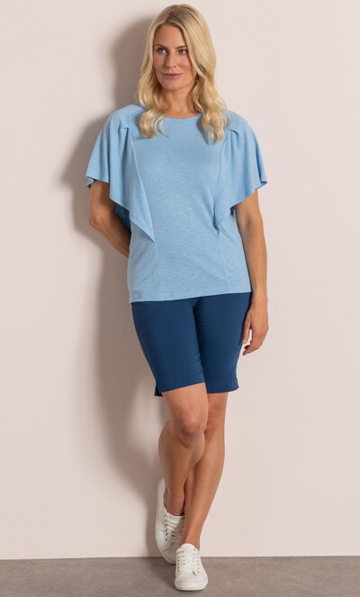 Textured Jersey Top