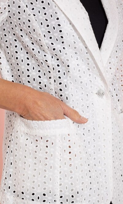 Anna Rose Broderie Anglaise Jacket