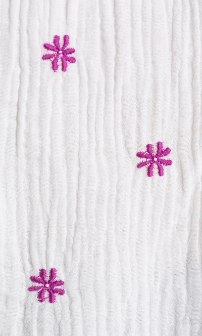 Embroidered Cotton Top