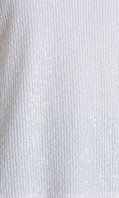 Sleeveless Sequin Mesh Top