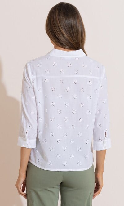 Schiffli Embroidered Blouse