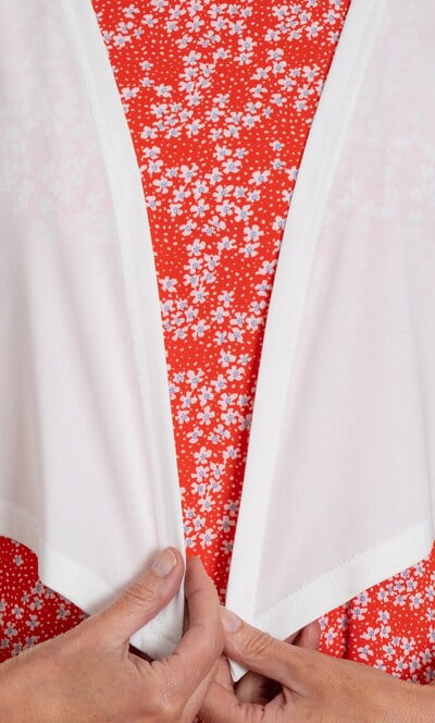 Anna Rose Dainty Floral Jersey Dress And Shrug