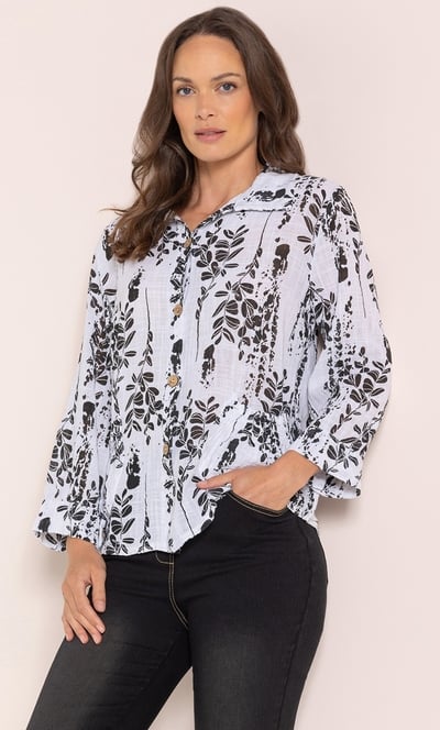 Printed Cotton Shirt