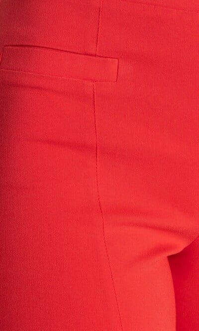 Pull On Cropped Trousers