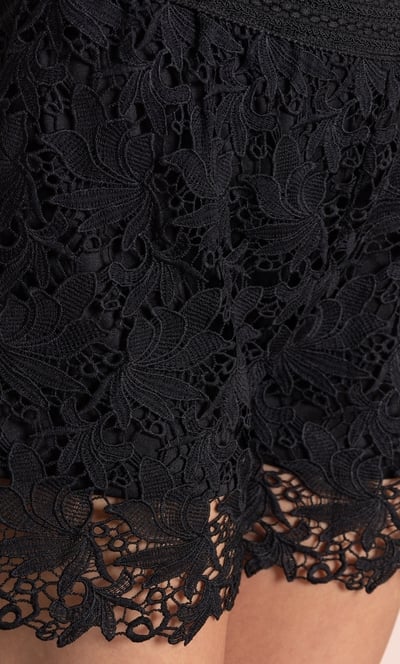 Pull On Lace Shorts