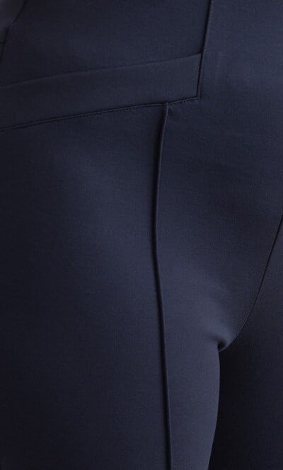 Anna Rose Pintuck Straight Leg Trousers