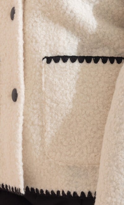 Anna Rose Boucle Collarless Jacket
