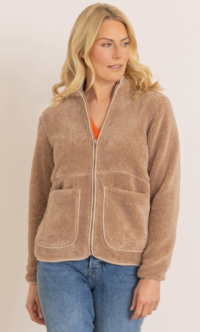 Lightweight Fleece Zip Up Jacket