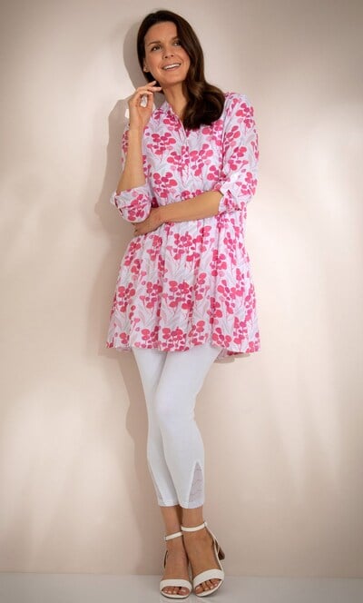 Printed Relaxed Fitting Shirt