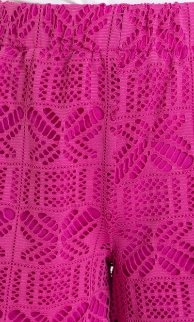 Jersey Lace Pull On Shorts