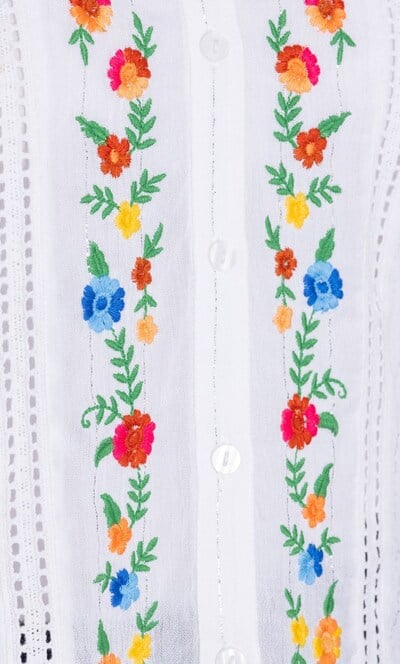 Anna Rose Embroidered Blouse