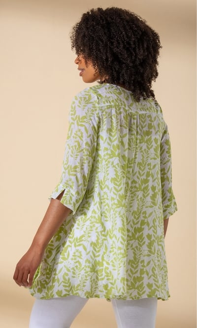 Oversized Dip Hem Tunic