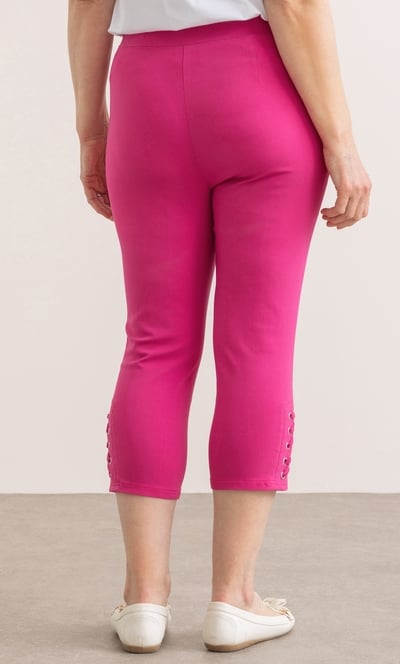 Anna Rose Pull On Cropped Trousers