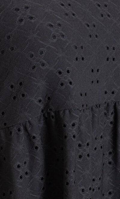 Eyelet Jersey Top
