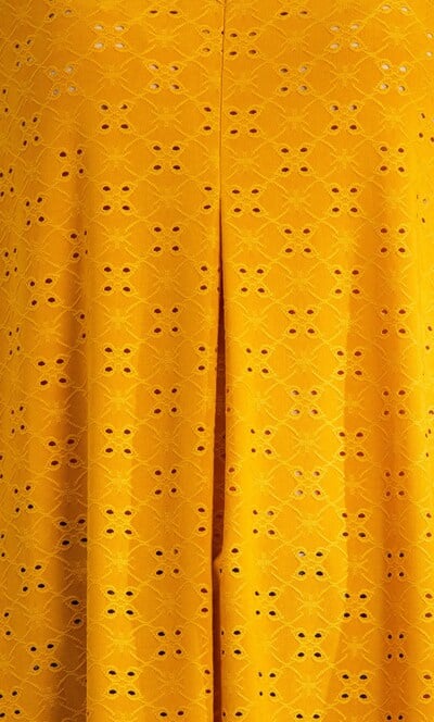 Eyelet Cut Sleeveless Top