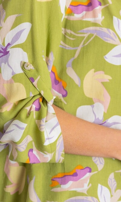 Botanical Print Top