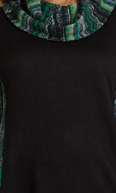 Dipped Hem Knitted Tunic Top