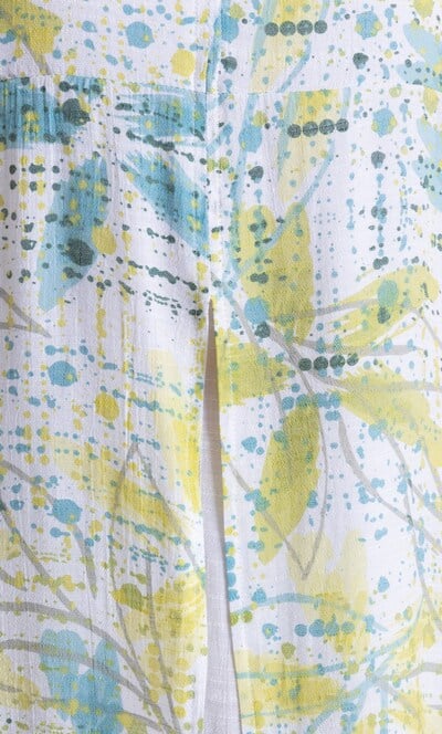Printed Layered Sleeveless Maxi Dress
