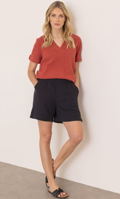Cotton Pull On Shorts