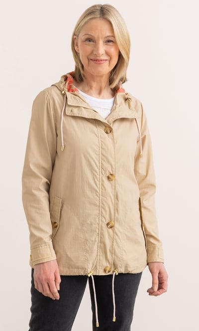 Anna Rose Hooded Lightweight Jacket