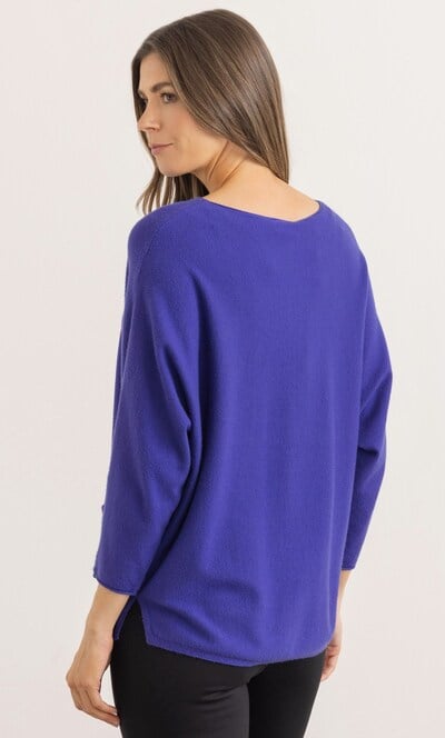 Batwing Knitted Jumper