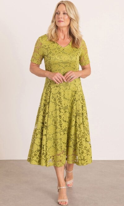 Anna Rose Stretch Lace Dress