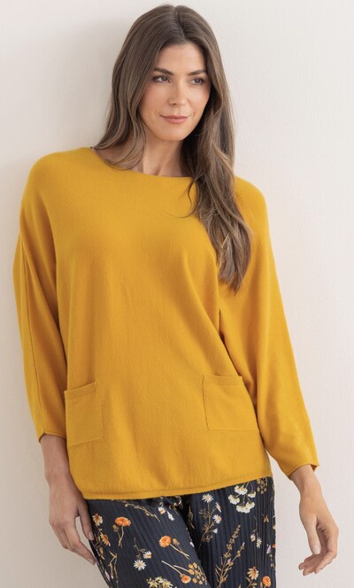 Batwing Knitted Jumper