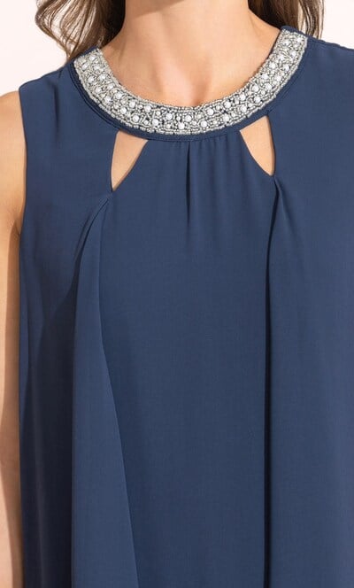 Embellished Sleeveless Dress