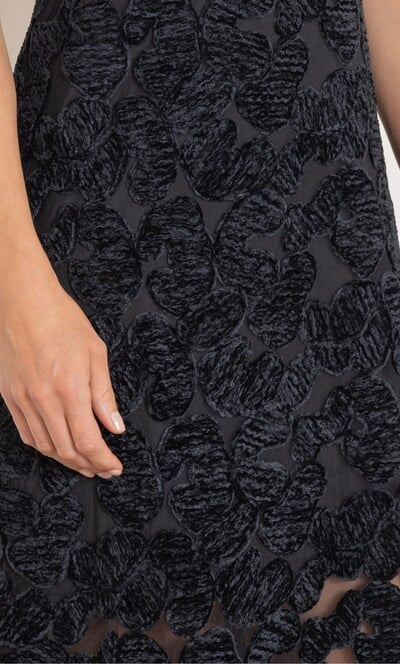 Chenille Longline Shift Dress