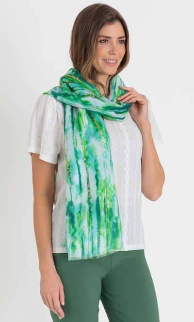 Abstract Print Scarf