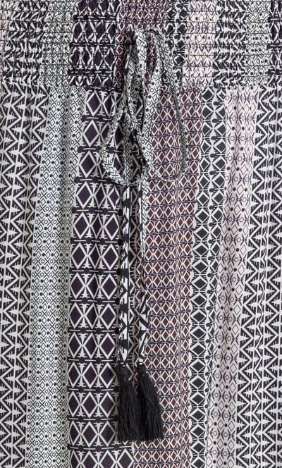 Geometric Printed Midaxi Skirt